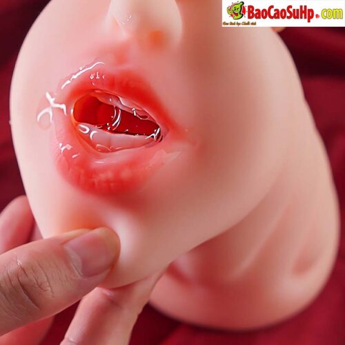 Mieng gia Jiuuy Tam Di mem mai co vong khit 3D Full phu kien 3 - Miệng giả nguyên khối Jiuuy Tâm Di mềm mại có vòng khít 3D Full phụ kiện