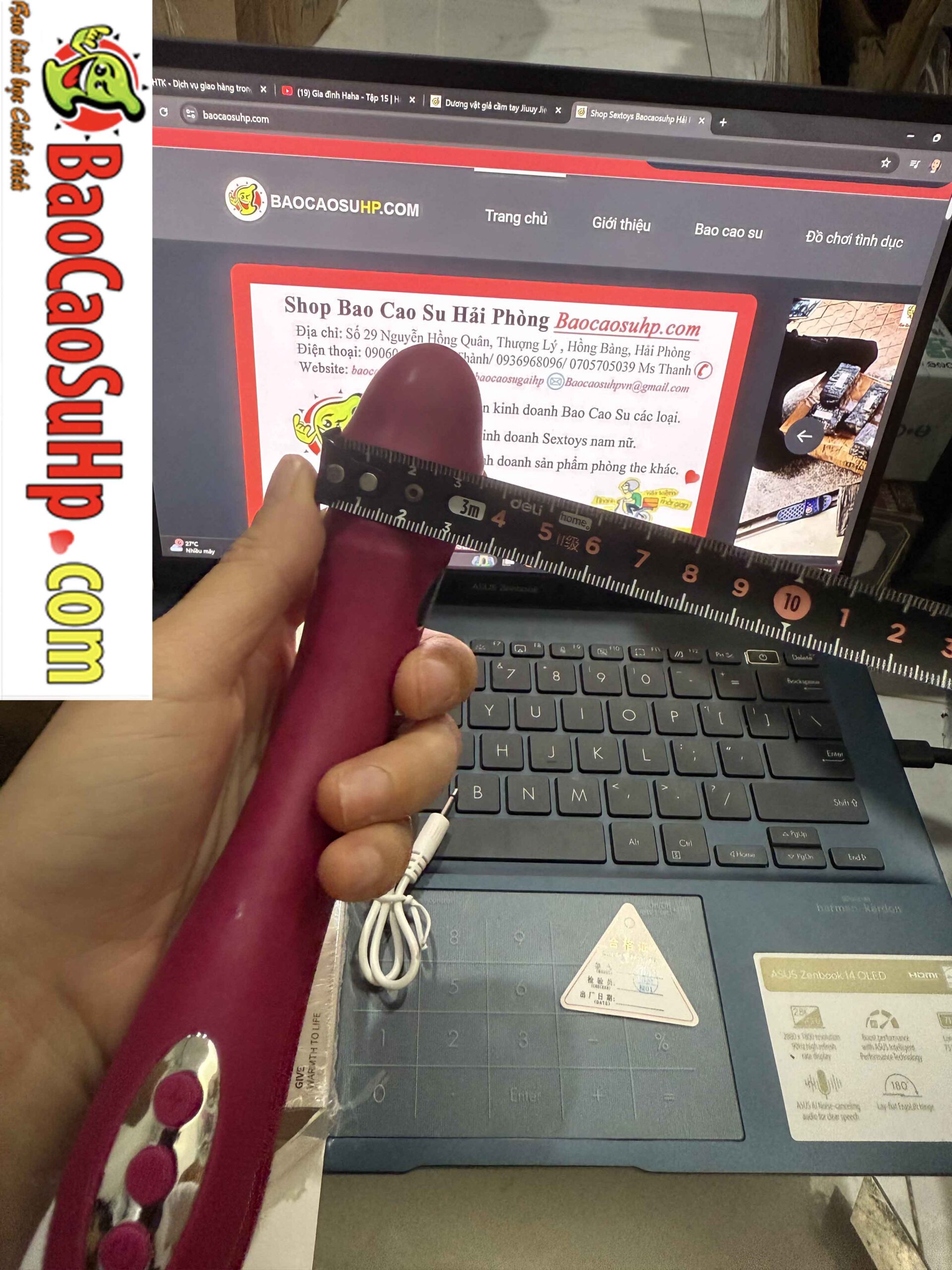 duong vat gia cam tay Jiuuy Jiela G sport 3 scaled - Dương vật giả cầm tay Jiuuy Jiela G sport rung mạnh giật điện kèm phát nhiệt