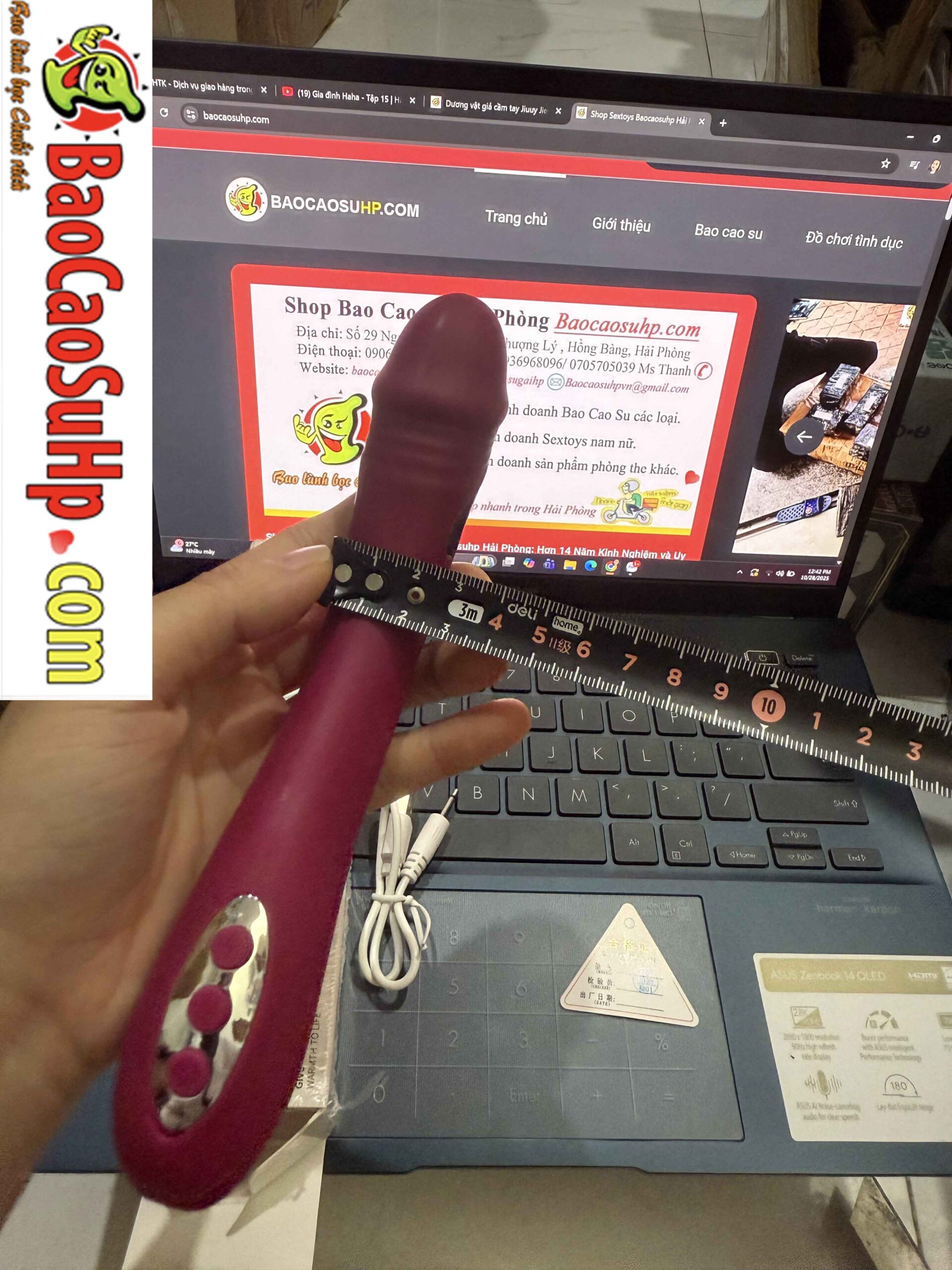 duong vat gia cam tay Jiuuy Jiela G sport 4 scaled - Dương vật giả cầm tay Jiuuy Jiela G sport rung mạnh giật điện kèm phát nhiệt