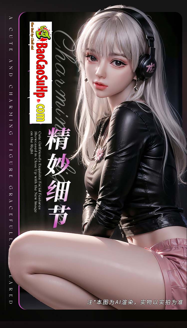 Bup be tinh duc Full Jinx phong cach tinh nghich 3 - Búp bê tình dục Full Jinx - Nữ Thần E-sports Tinh Nghịch 1m58 đầu silicone thân TPE