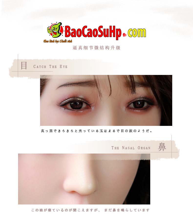 Bup be tinh duc Full Tuyet Lan 1m58 13 - Búp bê tình dục Full Tuyết Lan da trắng tóc đen mặt xinh mũm mĩm 1m58