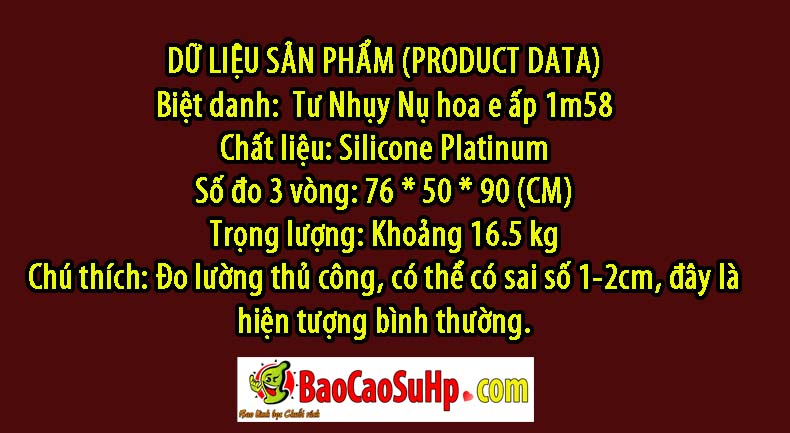 Bup be tinh duc ban than Full silicone Tu Nhuy 17 - Búp bê tình dục bán thân Full silicone Tư Nhụy Nụ hoa e ấp 17kg Bup be tinh duc ban than Full silicone Tu Nhuy 17 - Búp bê tình dục bán thân Full silicone Tư Nhụy Nụ hoa e ấp 17kg