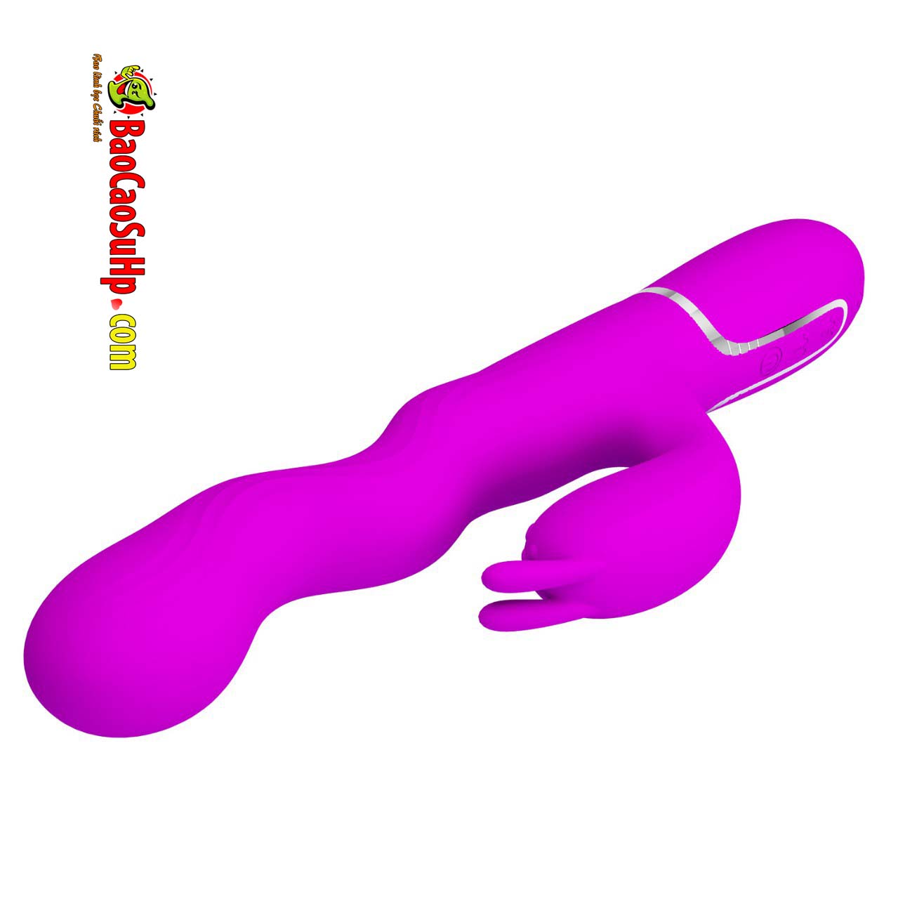 Duong vat gia 3D tai tho Prettylove Laursen 6 - Dương vật giả 3D tai thỏ Prettylove Laursen rung ngoáy zikzak Silicone