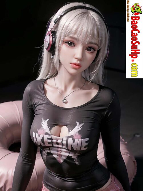 anh bia Bup be tinh duc Full Jinx 10 - Búp bê tình dục Full Jinx - Nữ Thần E-sports Tinh Nghịch 1m58 đầu silicone thân TPE