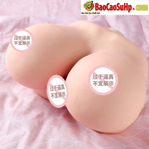 anh bia Veu gia nguyen khoi Rung Yano Hatsuna 2in1 2 - Vếu giả nguyên khối Rung Yano Hatsuna 2in1 âm đạo và hậu môn béo múp lõi siêu mềm 4,2kg