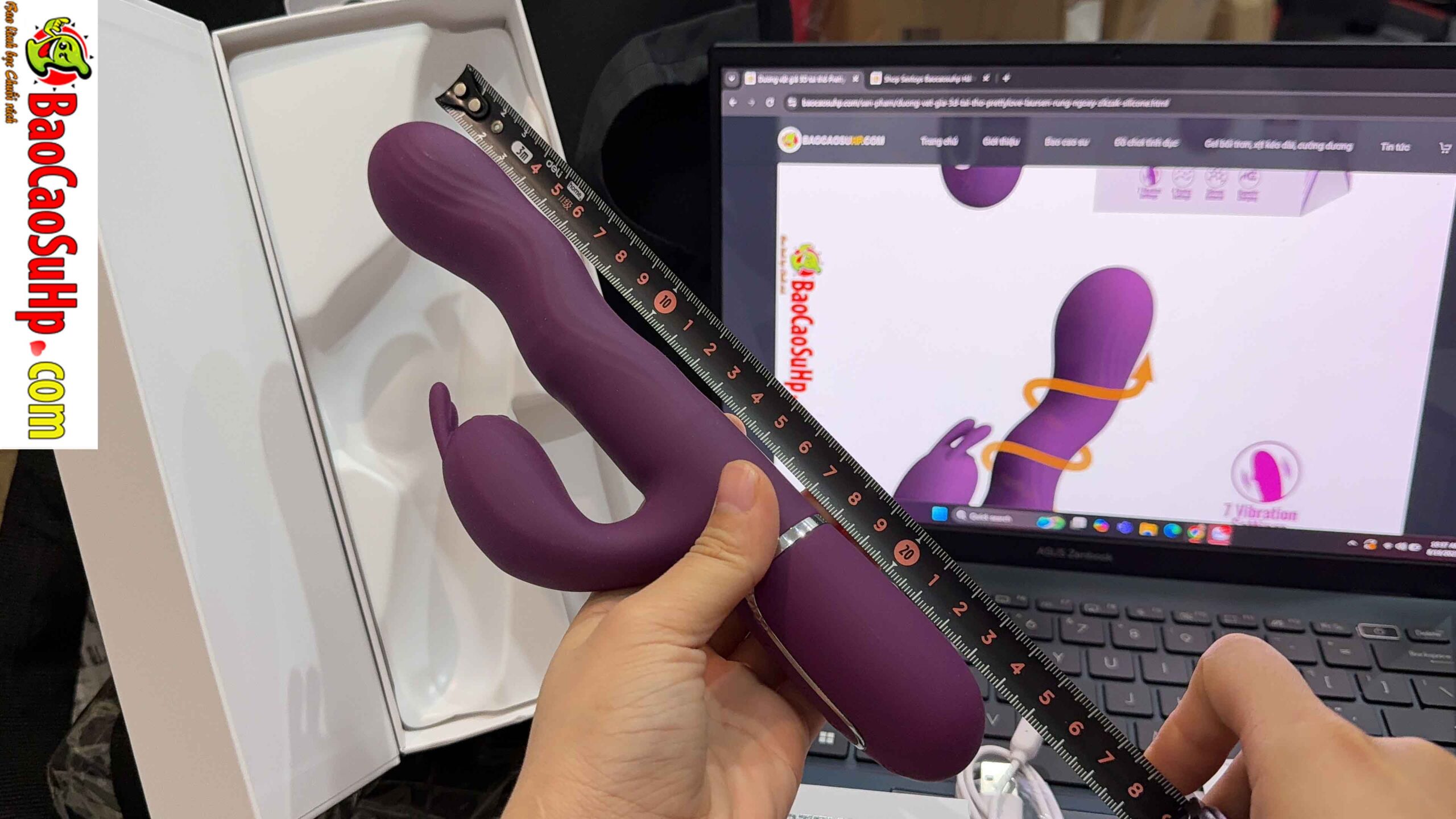anh chup Duong vat gia 3D tai tho Prettylove Laursen rung ngoay zikzak Silicone 1 scaled - Dương vật giả 3D tai thỏ Prettylove Laursen rung ngoáy zikzak Silicone