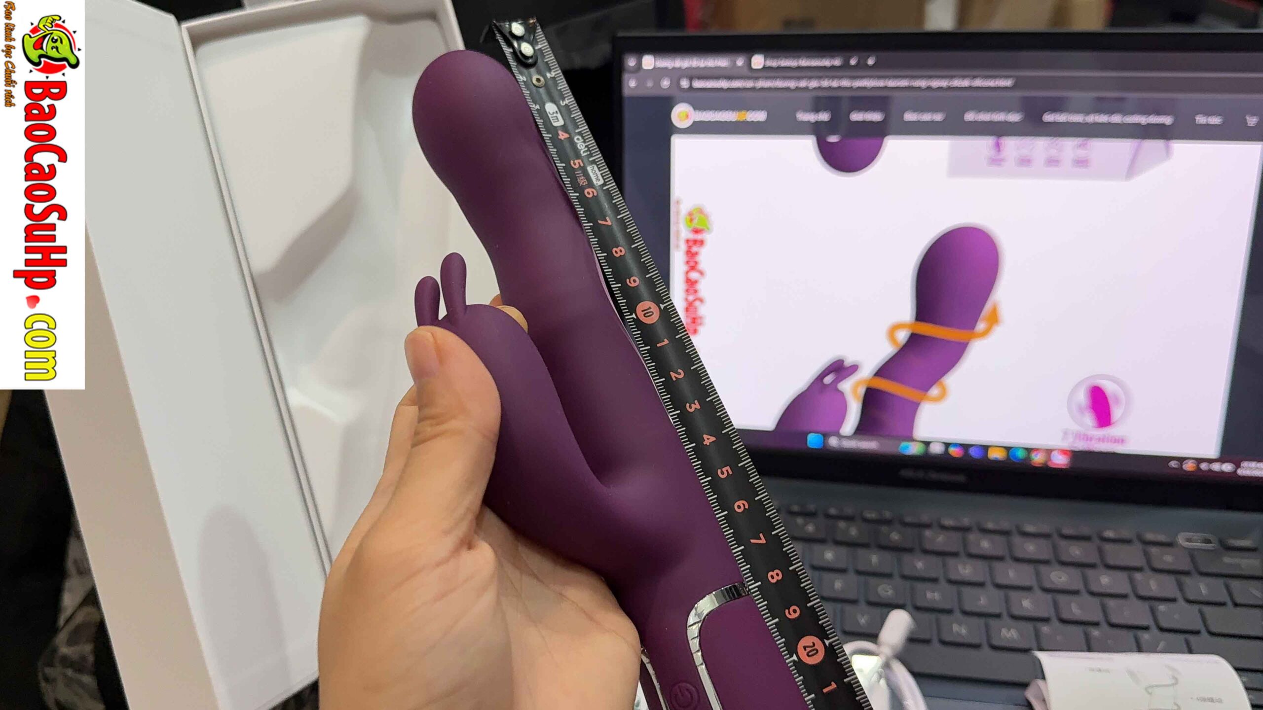 anh chup Duong vat gia 3D tai tho Prettylove Laursen rung ngoay zikzak Silicone 5 scaled - Dương vật giả 3D tai thỏ Prettylove Laursen rung ngoáy zikzak Silicone