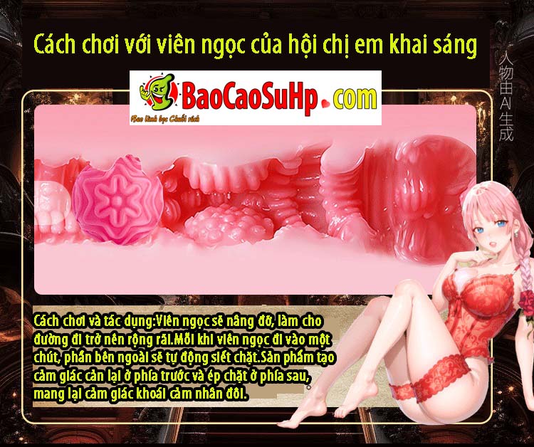 Am dao gia Jiuai Sakuragi 3D duc nguyen khoi 13 a - Âm đạo giả Jiuai Sakuragi 3D đúc nguyên khối Giác ngộ 960g