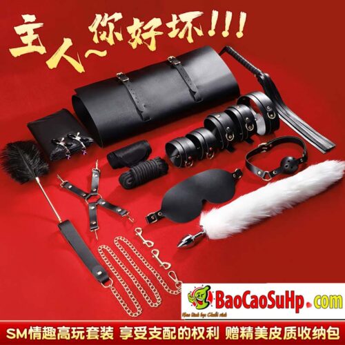 Bo BDSM Mizzzee Black Update Asher 1 - Giới Thiệu Bộ BDSM Mizzzee Asher 15 Món: Tuyệt Tác Khai Phá Quyền Lực và Đam Mê
