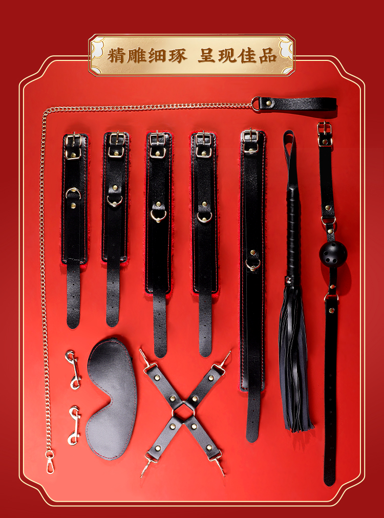 Bo do choi tinh duc BDSM Warden 8 - Bộ Đồ Chơi Tình Dục BDSM Warden 8 Món MizzZee: Khám Phá Giới Hạn, Đánh Thức Đam Mê