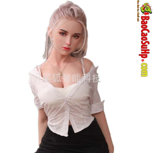 Bup be tinh duc Juliana thu ki ao trang nguc no 5 - Búp bê tình dục Juliana thư kí áo trắng ngực nở mặt xinh 1m58 cm đầu Silicone thân TPE