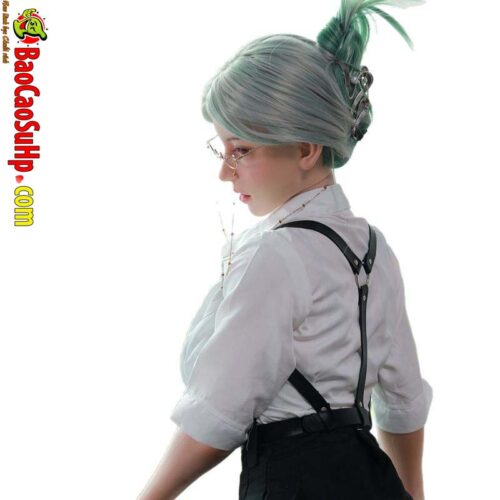 Bup be tinh duc full Midori co nang xanh la 5 - Giới thiệu Búp bê tình dục Midori - Cô nàng tri thức cá tính với mái tóc xanh 1m58