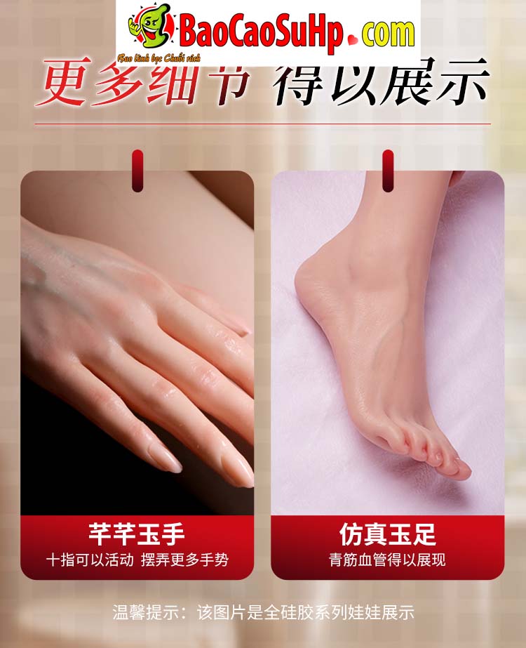 GT Bup be tinh duc full Ophelia bong hoa nhai 6 - Búp bê tình dục full Ophelia bông hoa nhài dịu dàng 1m59 cm đầu silicone thân TPE
