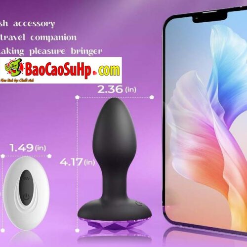 Thut hau mon kim cuong Iruka Love 2 - Thụt hậu môn kim cương Iruka Love điều khiển từ xa 10 chế độ rung