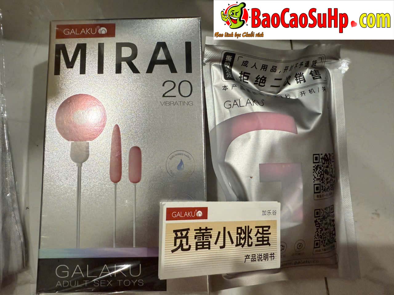 Trung rung sieu nho USB Galaku Mirai sieu nho kich thich sau tham