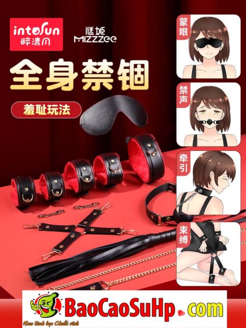 anh bia Bo do choi tinh duc BDSM Warden 4 - Bộ Đồ Chơi Tình Dục BDSM Warden 8 Món MizzZee: Khám Phá Giới Hạn, Đánh Thức Đam Mê