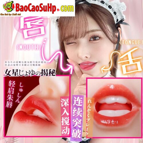 anh bia Mieng gia nguyen khoi Hashimoto Arina liem rung 800g TPE cao cap 6 - Miệng giả nguyên khối Hashimoto Arina liếm rung 800g TPE cao cấp