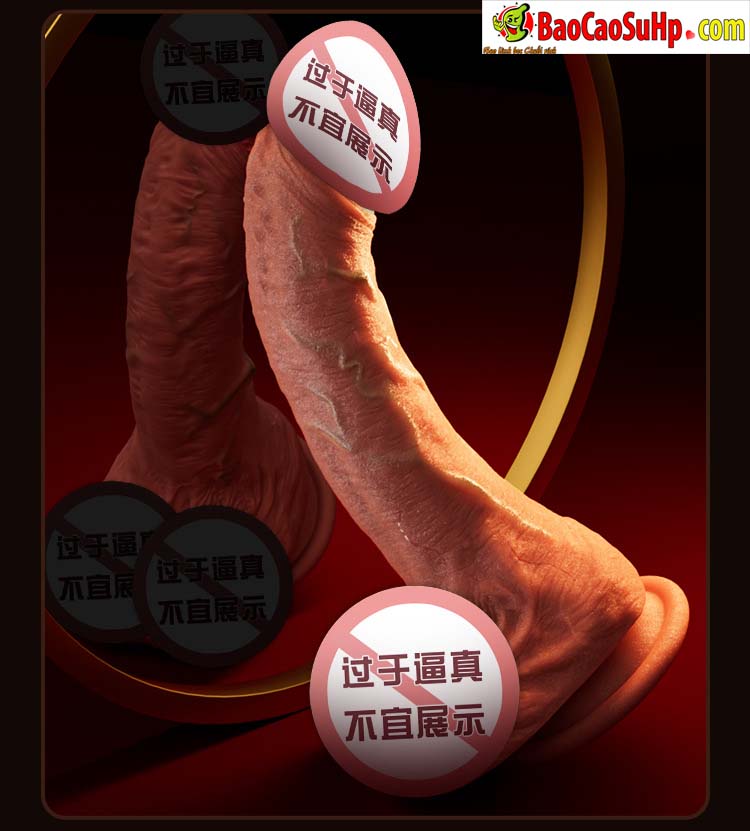 duong vat gia Silicone Jiuuy Maximilian 28 - Dương vật giả đóng đất Silicone Jiuuy Maximilian to dài thụt rung phát nhiệt.