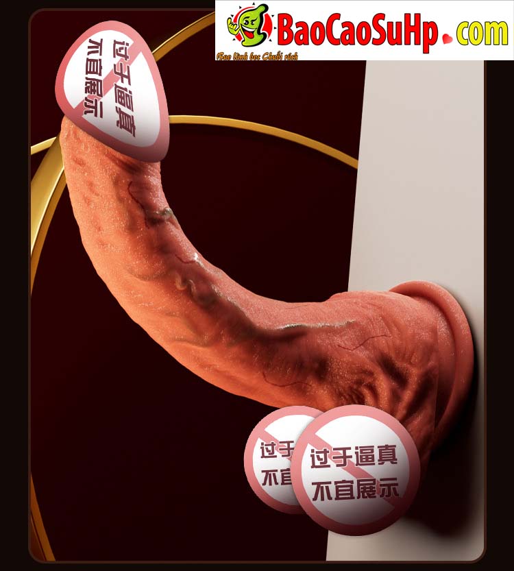 duong vat gia Silicone Jiuuy Maximilian 29 - Dương vật giả đóng đất Silicone Jiuuy Maximilian to dài thụt rung phát nhiệt.