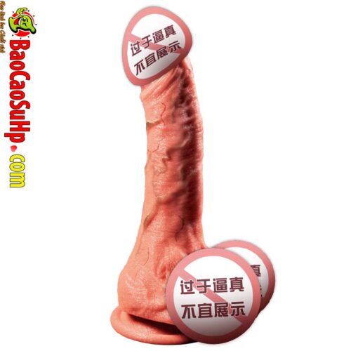 duong vat gia Silicone Jiuuy Maximilian 5 - Dương vật giả đóng đất Silicone Jiuuy Maximilian to dài thụt rung phát nhiệt.