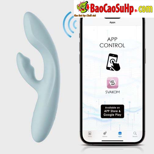 svalom chika app máy rung điểm g sưởi ấm svakom app dieu khien tinh duc 1
