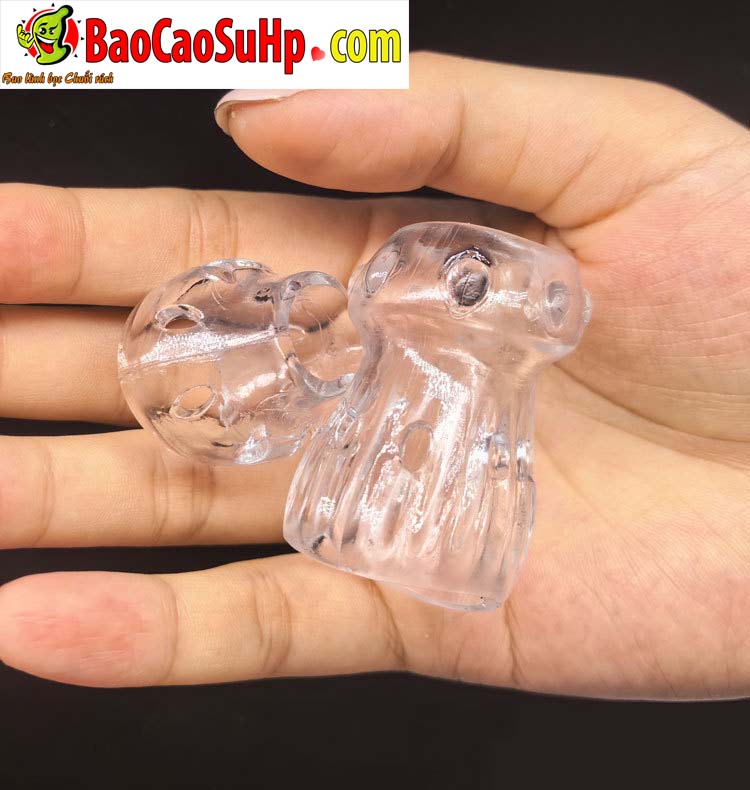 Bao cao su donden ho dau bi san Resist Ring 11 - Bao cao su donden hở đầu bi sần Resist Ring tăng kính thước giữ nguyên khoái cảm