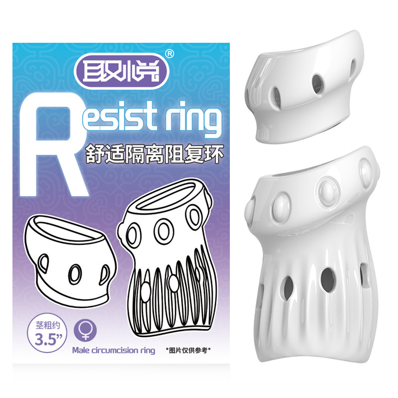 Bao cao su donden ho dau bi san Resist Ring 13 - Bao cao su donden hở đầu bi sần Resist Ring tăng kính thước giữ nguyên khoái cảm