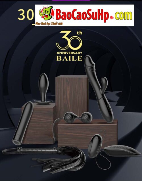 Bo Duong vat gia may rung trung rung Baile 30 anniversary Prestige 4 - Bộ Dương vật giả, máy rung, trứng rung Baile 30 anniversary Prestige 6 món