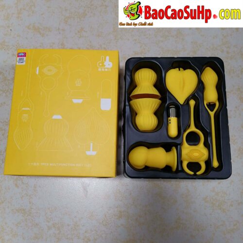 Bo dung cu may rung Trung rung kep ti 7 mon Leten Seven Tortures 8 - Bộ dụng cụ máy rung: Trứng rung, kẹp ti 8 món Leten Seven Tortures Rung