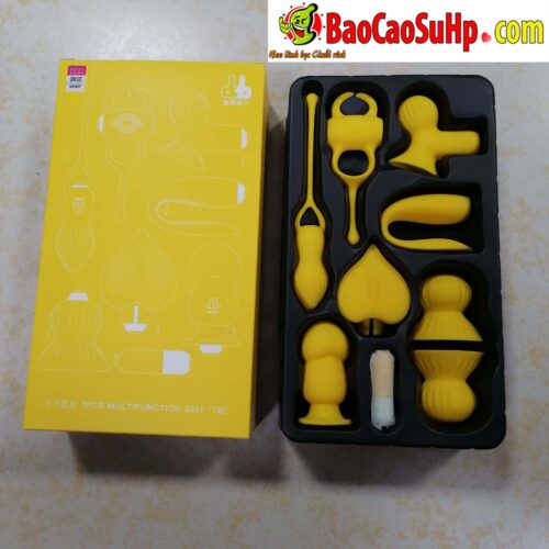 Bo dung cu may rung Trung rung kep ti 7 mon Leten Seven Tortures 9 - Bộ dụng cụ máy rung: Trứng rung, kẹp ti 8 món Leten Seven Tortures Rung