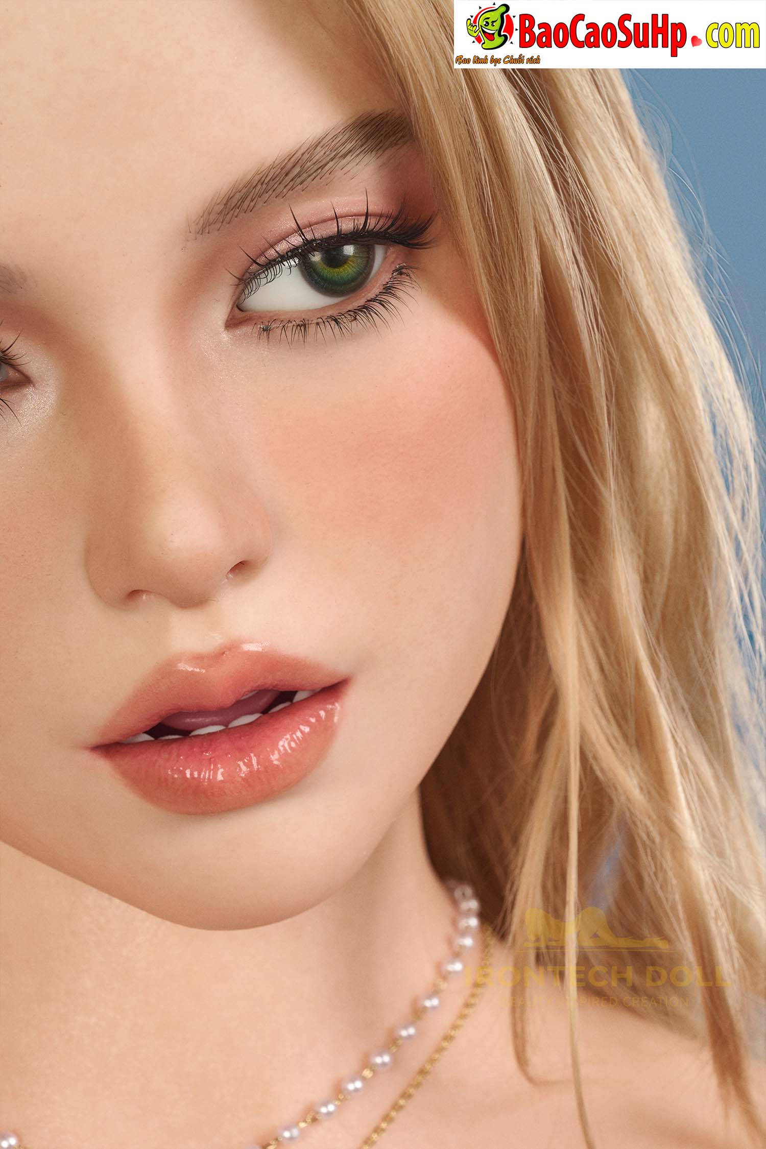 Bup be tinh duc Full Silicone Irontech Savannah 46 - Búp bê tình dục Full Silicone Irontech Savannah tóc vàng hoang dã S40 ROS MAX Natural 1m64