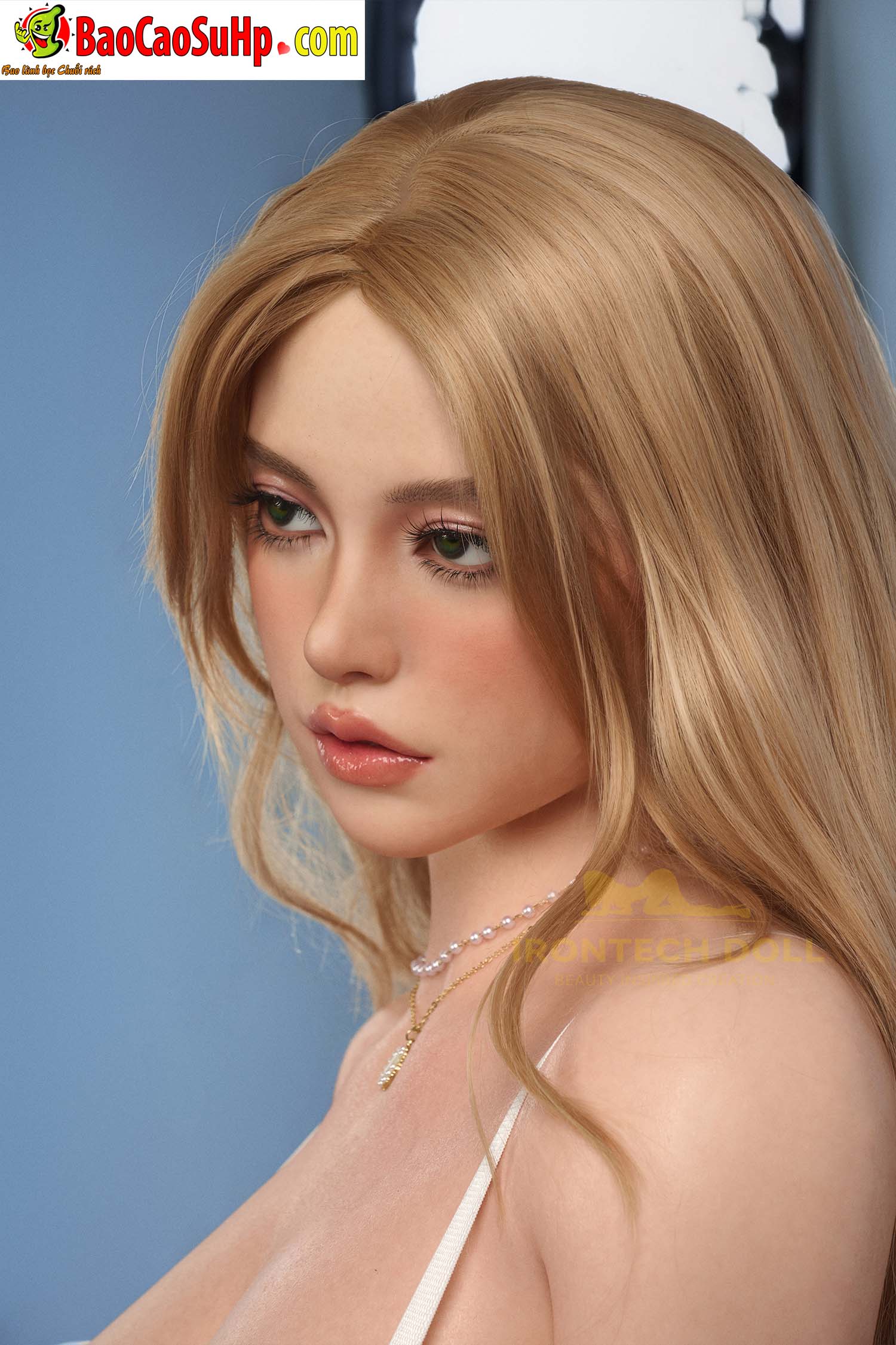 Bup be tinh duc Full Silicone Irontech Savannah 58 - Búp bê tình dục Full Silicone Irontech Savannah tóc vàng hoang dã S40 ROS MAX Natural 1m64