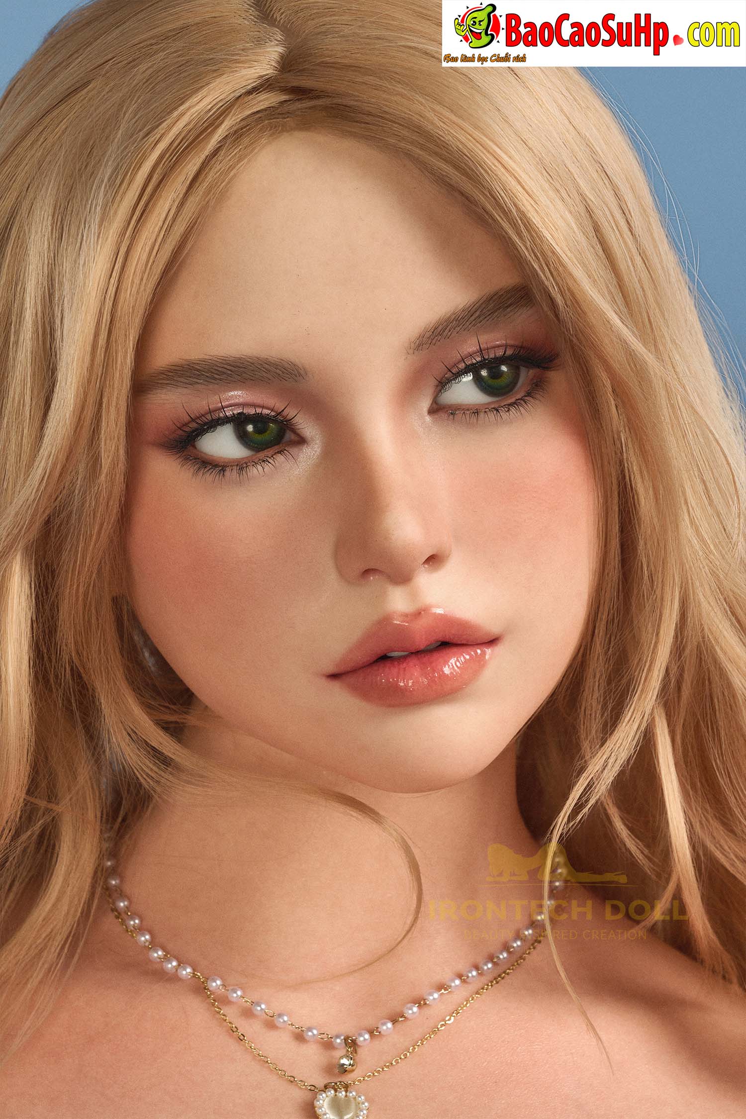 Bup be tinh duc Full Silicone Irontech Savannah 61 - Búp bê tình dục Full Silicone Irontech Savannah tóc vàng hoang dã S40 ROS MAX Natural 1m64