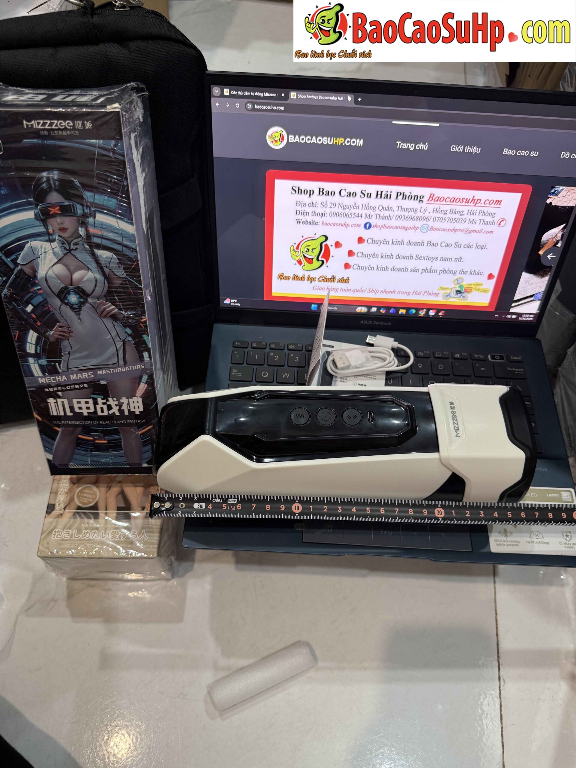 Coc thu dam tu dong Mizzzee Mecha War God X hut rung man cam ung 2 scaled - Cốc thủ dâm tự động Mizzzee Mecha War God-X hút rung màn cảm ứng