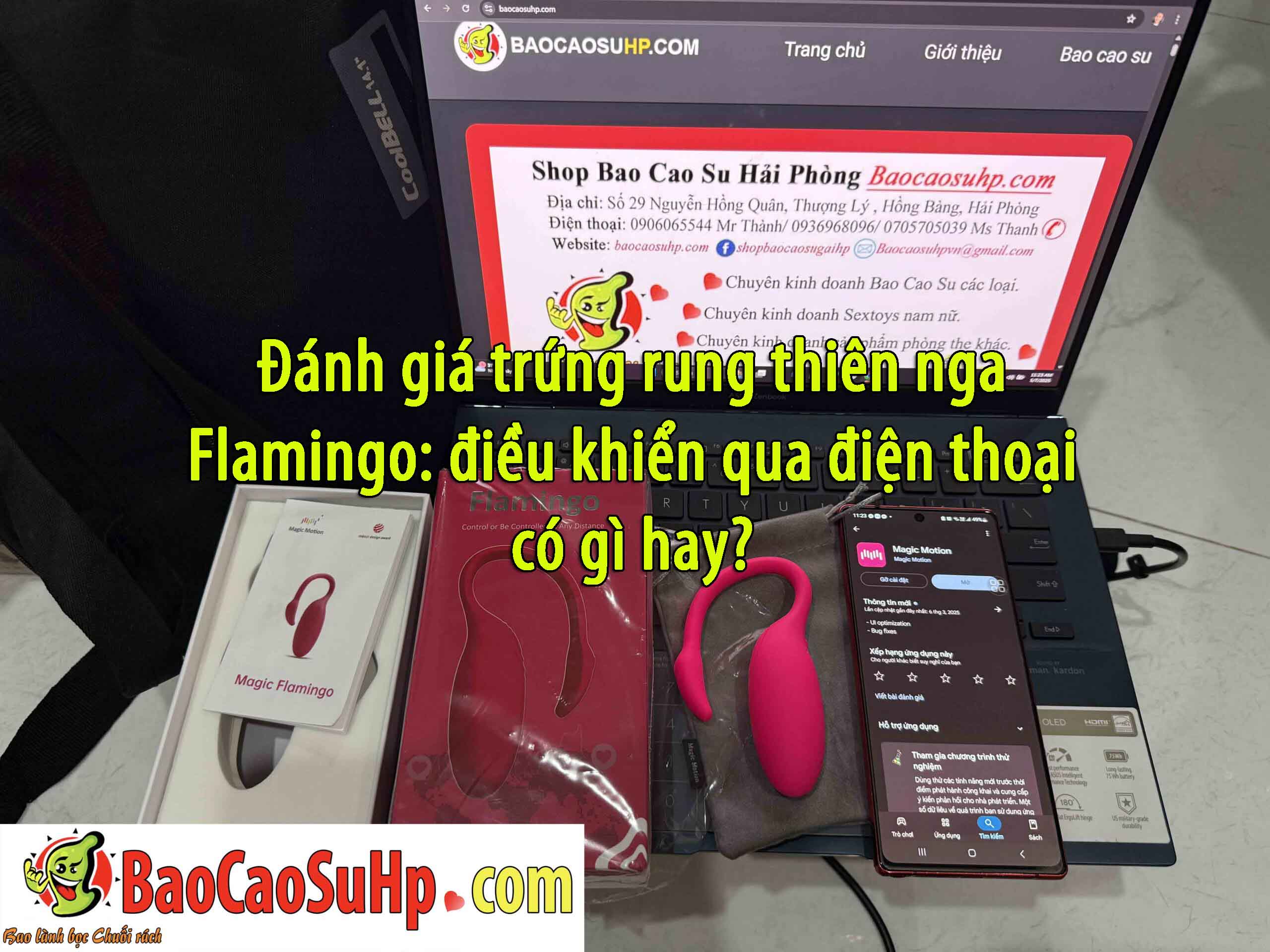 Danh gia trung rung thien nga Flamingo dieu khien qua dien thoai co gi hay Danh gia trung rung thien nga Flamingo dieu khien qua dien thoai co gi hay