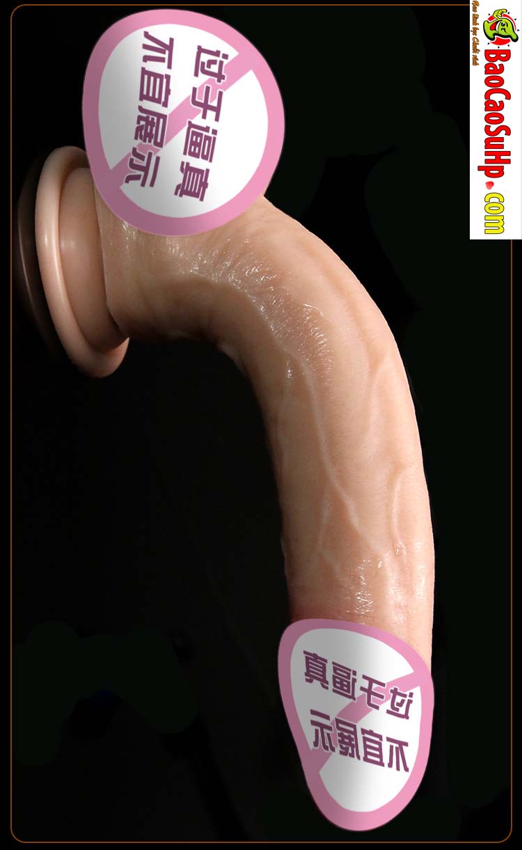 Duong vat gia sieu mem uon deo 360 Jiuai Maynard 27 - Dương vật giả Silicone siêu mềm uốn dẻo 360 đóng đất Jiuai Maynard 400g