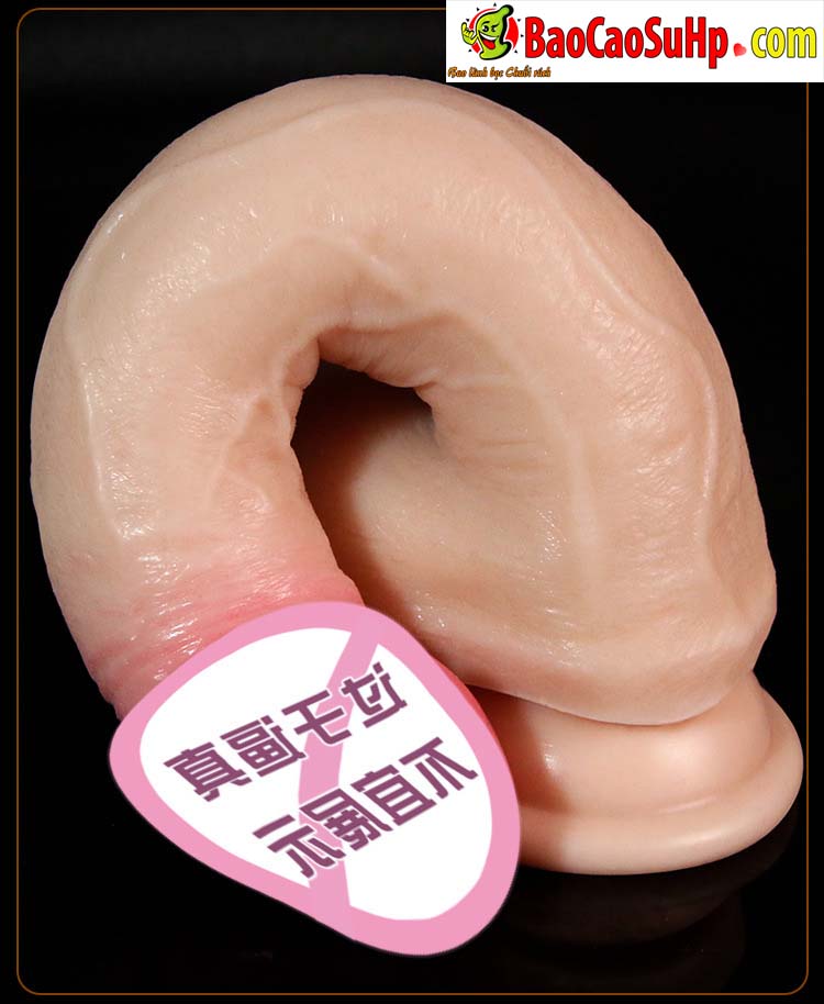 Duong vat gia sieu mem uon deo 360 Jiuai Maynard 28 - Dương vật giả Silicone siêu mềm uốn dẻo 360 đóng đất Jiuai Maynard 400g
