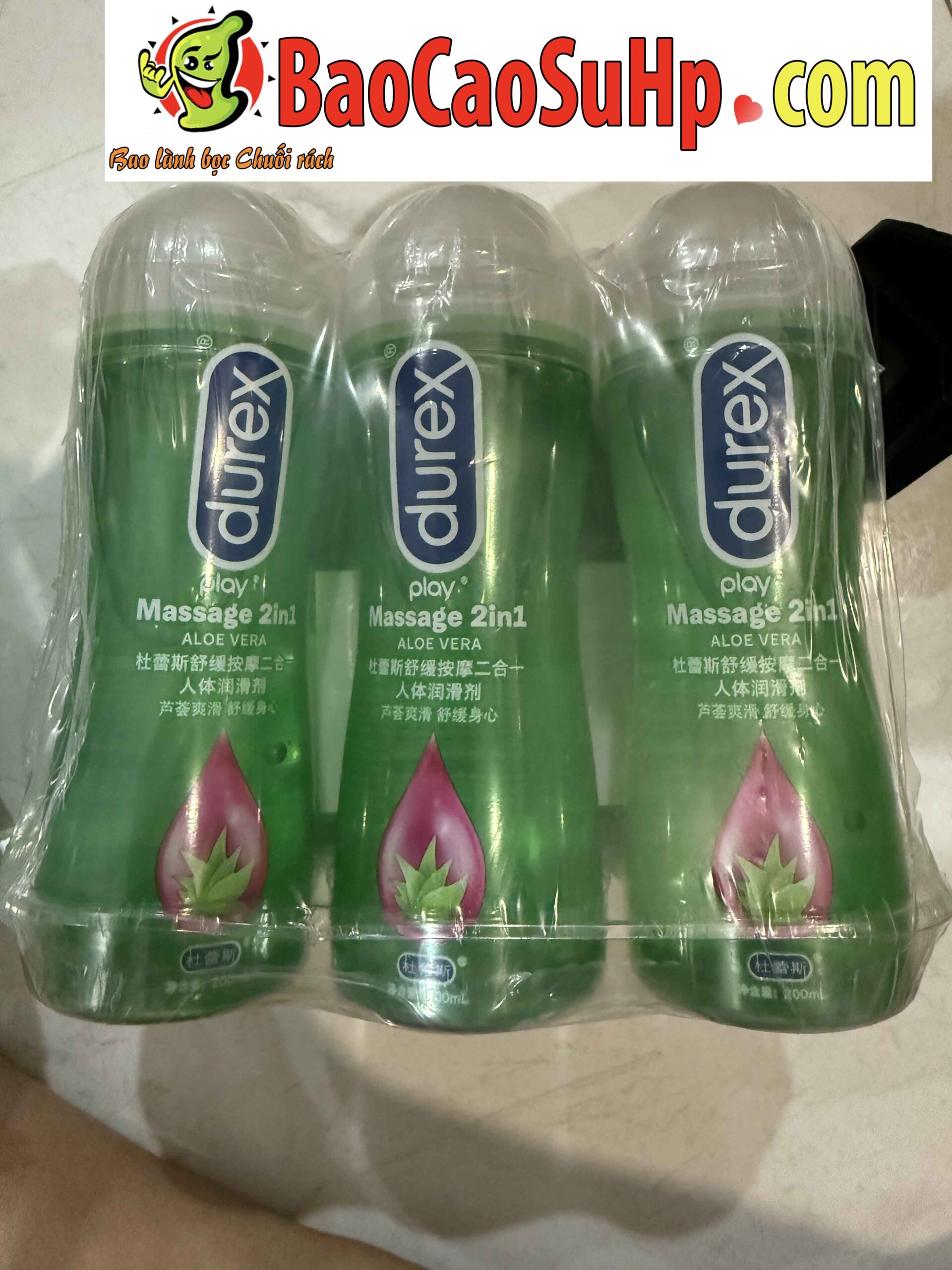 Gel boi tron Massage 2in1 Durex play Aloe Vera and Sensual 200ml scaled