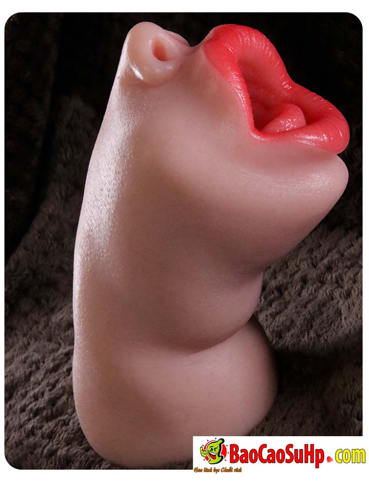 Mieng gia nguyen khoi mom rong Jiuai Ultimate Oral Cavity 23 - Miệng giả nguyên khối Silicone mồm rộng Jiuai Ultimate Oral Cavity 750g