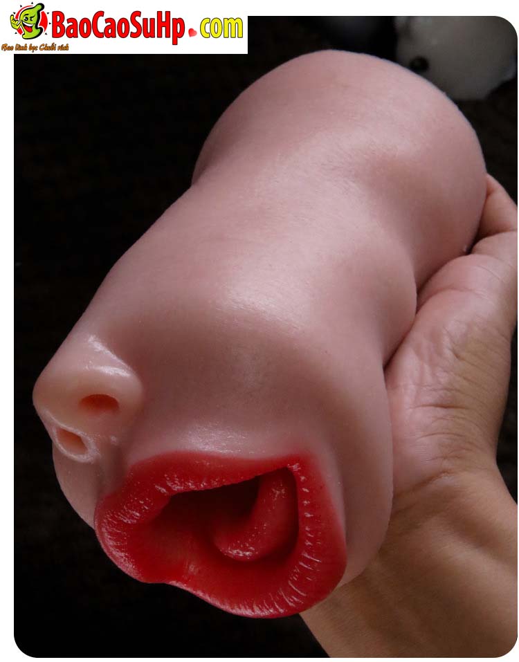 Mieng gia nguyen khoi mom rong Jiuai Ultimate Oral Cavity 24 - Miệng giả nguyên khối Silicone mồm rộng Jiuai Ultimate Oral Cavity 750g