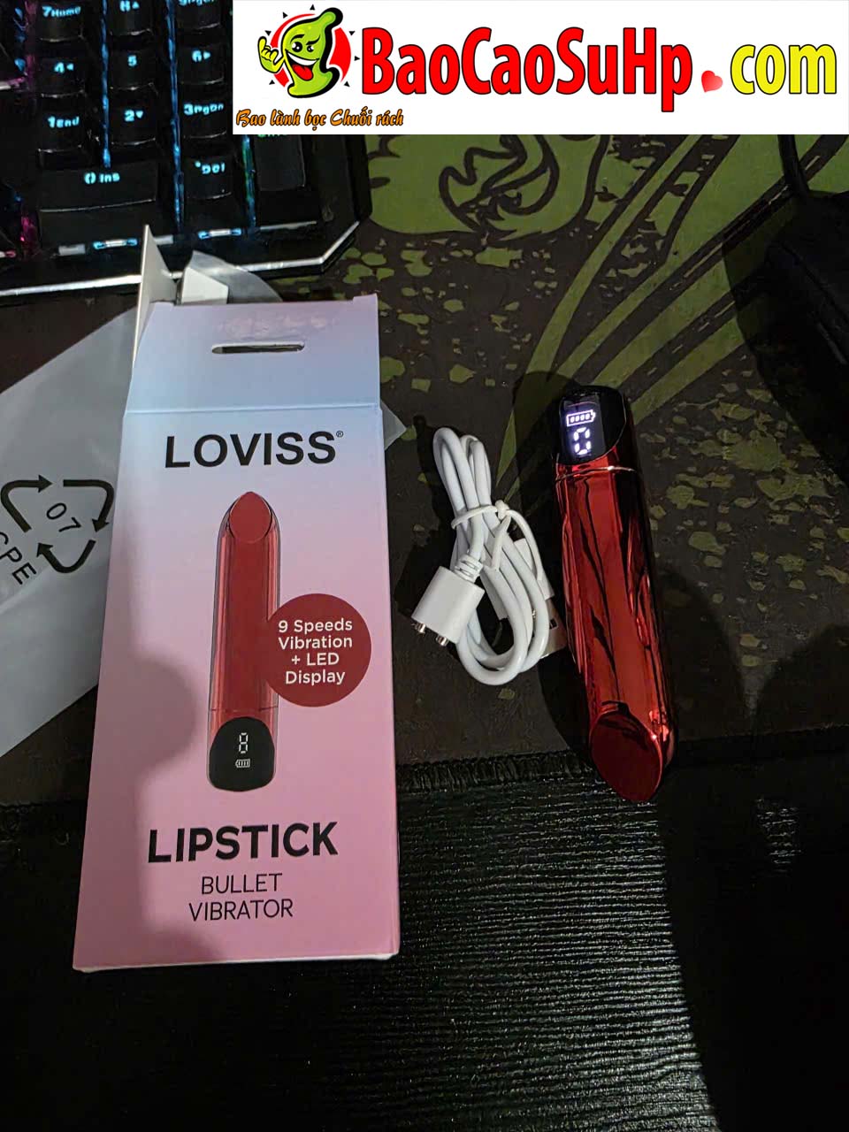 Trung Rung Son Moi Punki Dot Pha Cong Thai Hoc Voi Man Hinh LED Thong Minh 3 - Trứng Rung Son Môi Punki: Đột Phá Công Thái Học Với Màn Hình LED Thông Minh