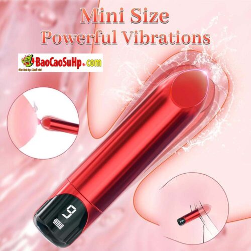 Trung rung son moi Bullet Punki man hinh Led 3 - Trứng Rung Son Môi Punki: Đột Phá Công Thái Học Với Màn Hình LED Thông Minh