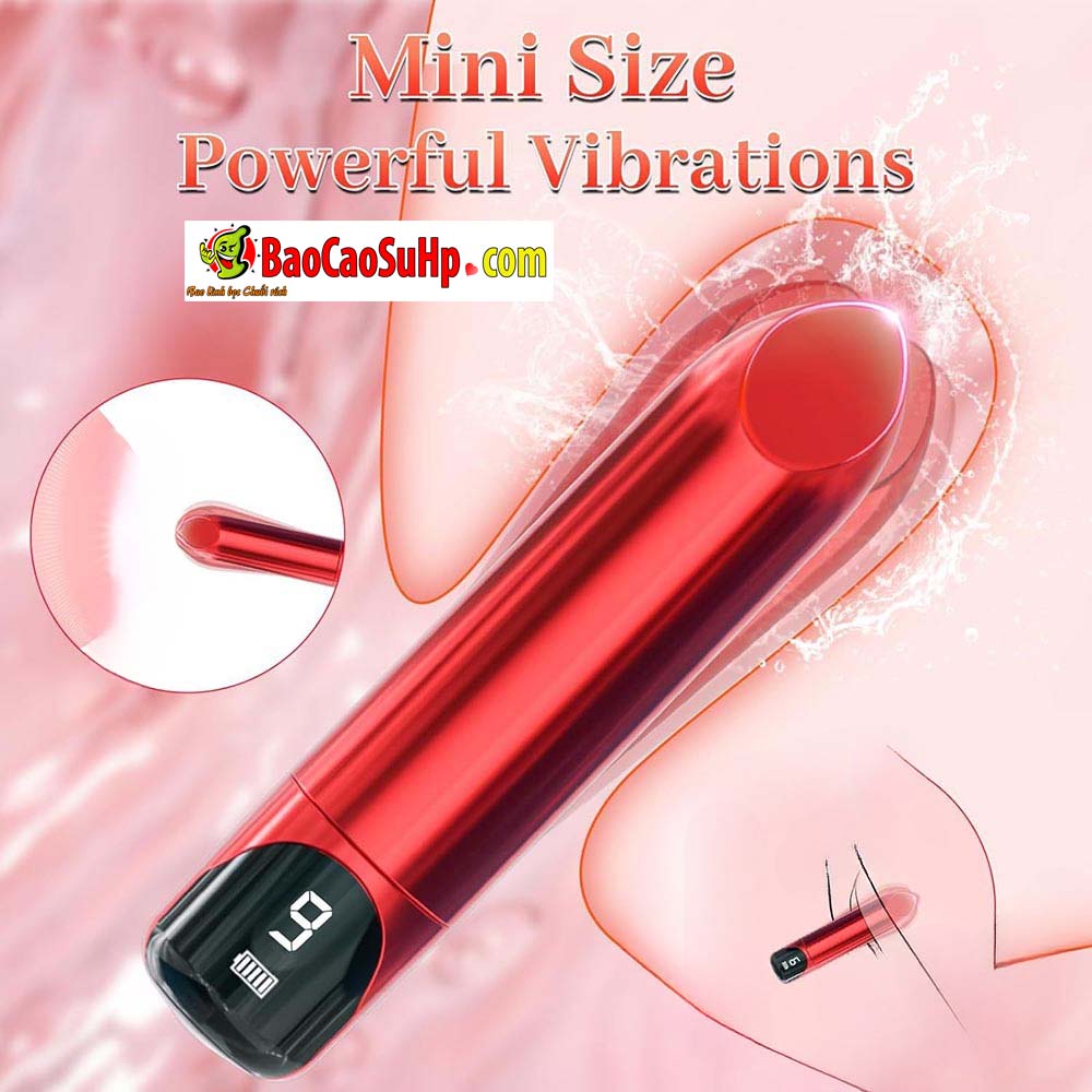 Trung rung son moi Bullet Punki man hinh Led 9 - Trứng Rung Son Môi Punki: Đột Phá Công Thái Học Với Màn Hình LED Thông Minh