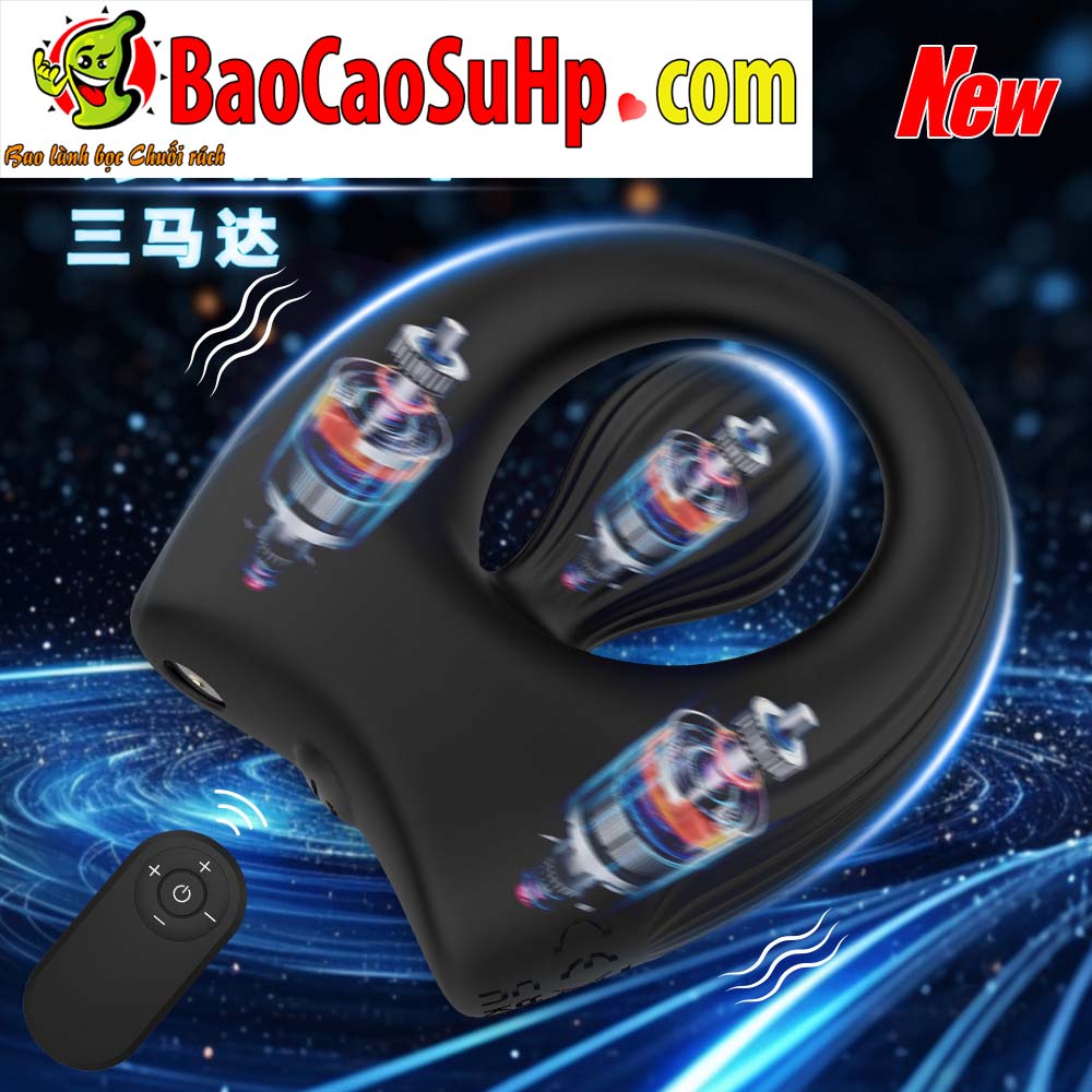 Vong deo duong vat toyshcool Allen 3 dong co 7 - Vòng đeo dương vật toyshcool Allen 3 động cơ tăng khoái cảm tăng thời gian quan hệ