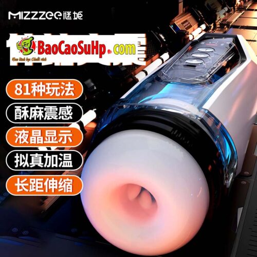 coc thu dam Mizzzee Mecha War God X 2 - Cốc thủ dâm tự động Mizzzee Mecha War God-X hút rung màn cảm ứng