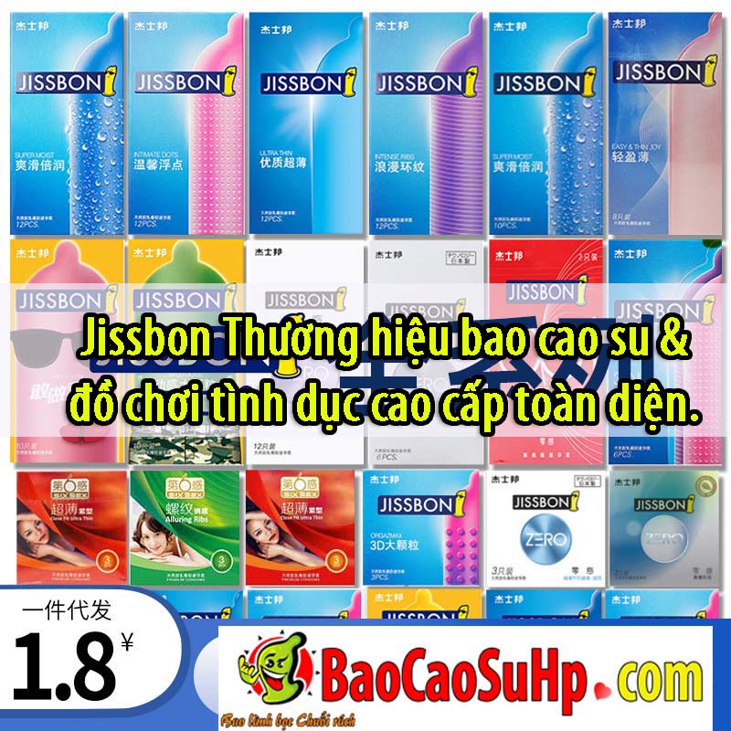 hang bao cao su Jissbon cao cap 1