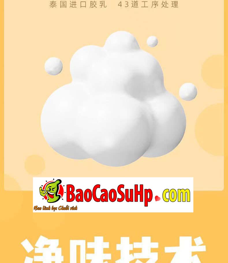 Bao cao su Olo 0.01mm sieu mong huong pho mai axit hyaluronic 14 - Bao Cao Su OLO 0.01mm Siêu Mỏng Hương Phô Mai & Axit Hyaluronic: Sự Kết Hợp Giữa "Thực Phẩm" và "Dưỡng Da"