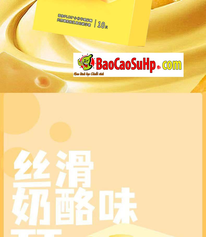 Bao cao su Olo 0.01mm sieu mong huong pho mai axit hyaluronic 8 - Bao Cao Su OLO 0.01mm Siêu Mỏng Hương Phô Mai & Axit Hyaluronic: Sự Kết Hợp Giữa "Thực Phẩm" và "Dưỡng Da"
