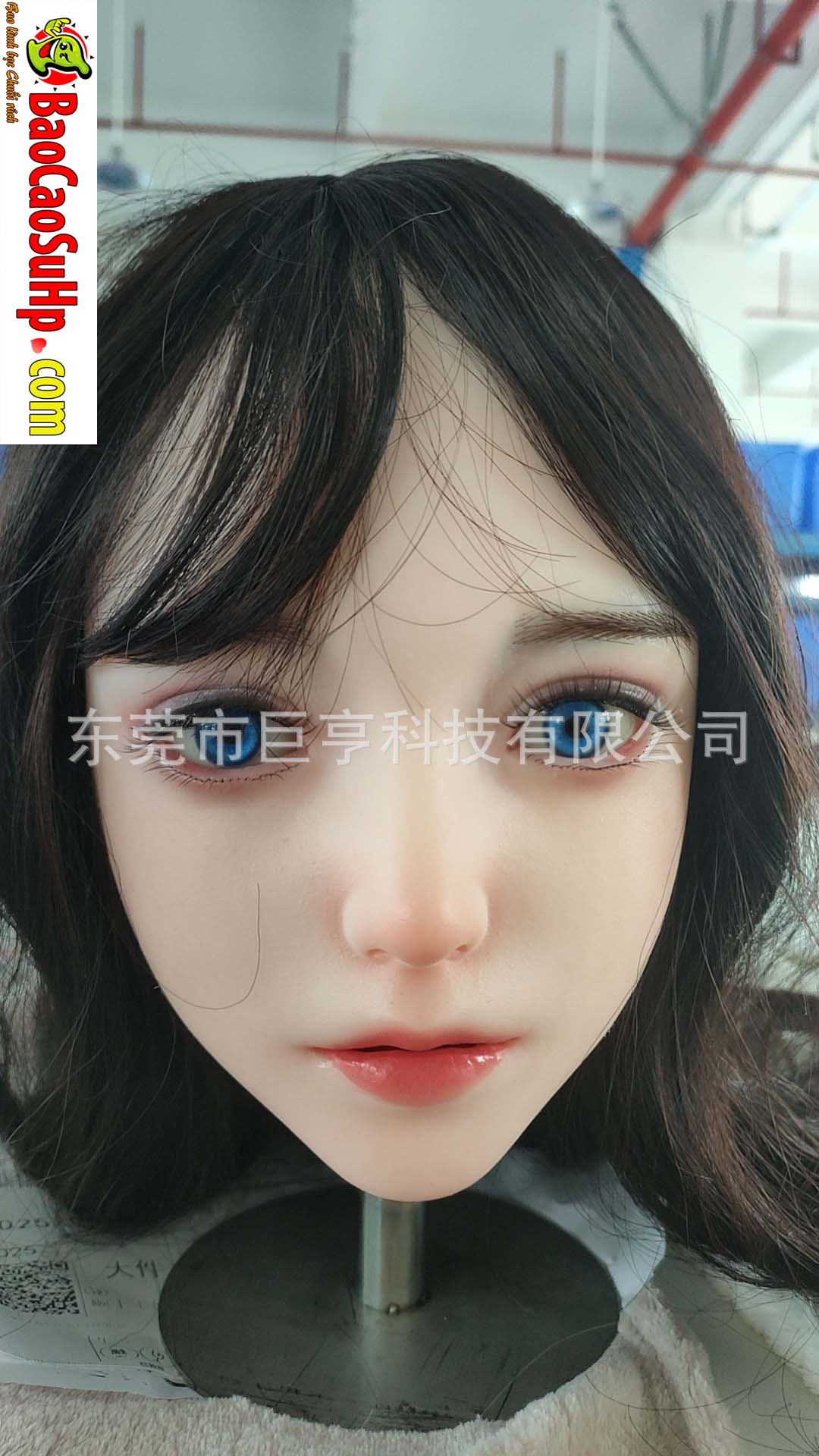 Dau bup be tinh duc Full Silicone co the tuy chinh mieng cay toc SSS 1805b2 19 - Đầu búp bê tình dục Full Silicone có thể tùy chỉnh miệng cấy tóc SSS 1805b2 3kg