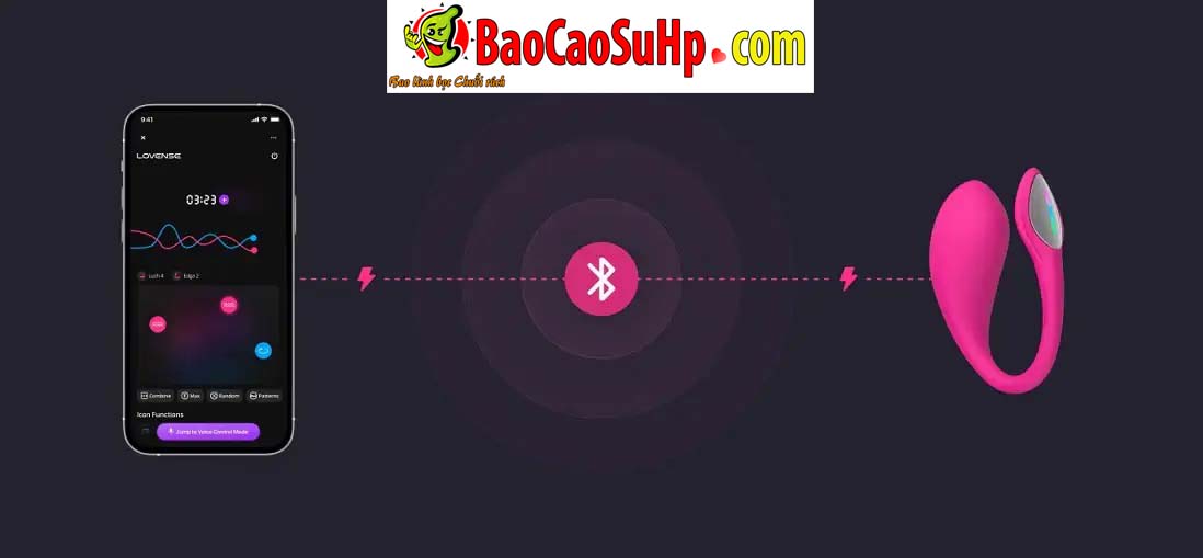 Review may rung Lovense Lush Ket noi app rung theo nhac 15